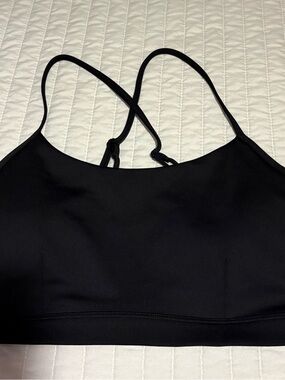 ALO Yoga Black Seamless Sports Bra
